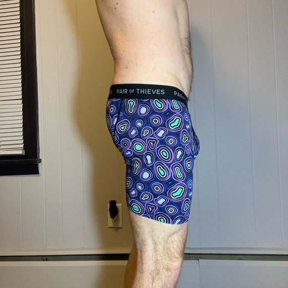 Men's Vibrant Purple Boxer Briefs - Picture 3 of 5
